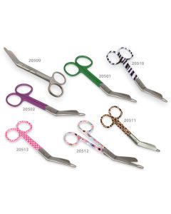 Forbici per bende in acciaio inox 14 cm fantasia leopardo Gima