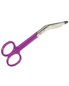 Forbici per bende in acciaio inox 14 cm con anelli viola Gima