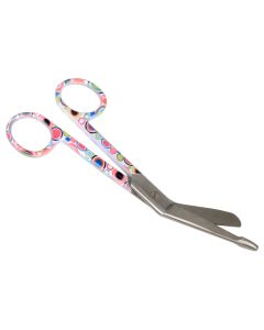 Forbici per bende in acciaio inox 14 cm fantasia bolle Gima