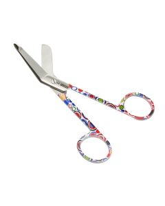 Forbici per bende in acciaio inox 14 cm fantasia bolle Gima