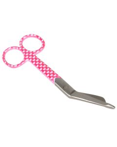 Forbici per bende in acciaio inox 14 cm fantasia cuori Gima