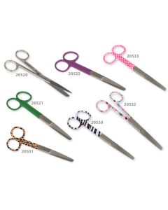 Forbici rette in acciaio inox con clip e punte alternate 14 cm Gima