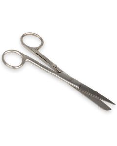 Forbici rette in acciaio inox con clip e punte alternate 14 cm Gima