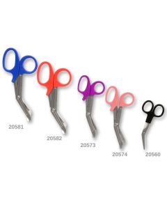 Forbici per bende in acciaio inox utility nere 19 cm Gima conf. 10 pezzi