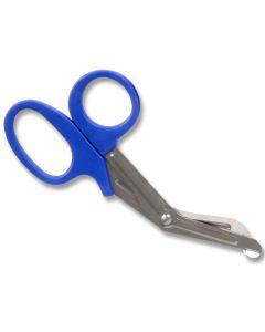 Forbici per bende in acciaio inox utility blu 19 cm Gima conf. 10 pezzi