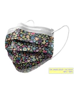 Mascherine Chirurgiche filtranti IIR paece adulti Gisafe Gima Conf. 10 pezzi