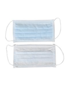 Mascherine chirurgiche filtranti IIR azzurre adulti 4 veli con elastici Gima conf. 900 pezzi