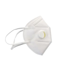 Mascherine FFP2 monouso bianche con valvola Gima conf. 20 pezzi