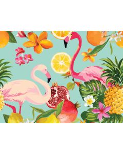 Cappellino chirurgico sala operatoria fantasia Fenicotteri taglia M Gima