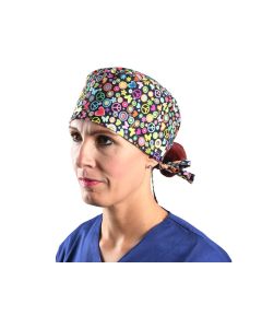 Cappellino chirurgico sala operatoria fantasia pace taglia M Gima