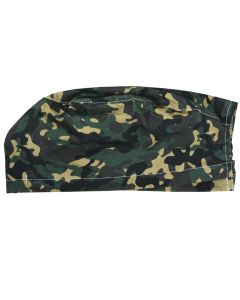 Cappellino chirurgico sala operatoria fantasia militare verde taglia M Gima