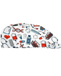 Cappellino chirurgico sala operatoria fantasia medical taglia M Gima