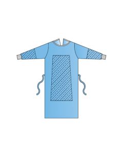 Camice chirurgico sterile rinforzato 35 g/m2 taglia XL Gima conf. 30 pezzi