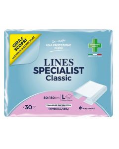 Lines specialist traversa assorbente letto 80 x 180 30 pezzi