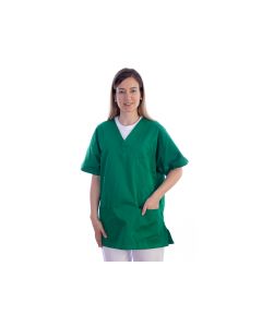 Casacca medica verde in cotone/poliestere unisex taglia XS Gima