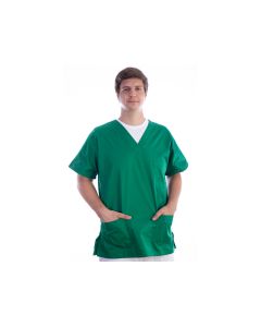 Casacca medica verde in cotone/poliestere unisex taglia XS Gima