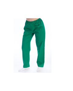 Pantaloni infermiere verdi unisex cotone/poliestere taglia XS Gima 