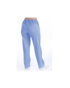 Pantaloni infermiere azzurri unisex cotone/poliestere taglia L Gima 