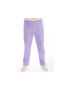 Pantaloni infermiere viola unisex cotone/poliestere taglia XS Gima 