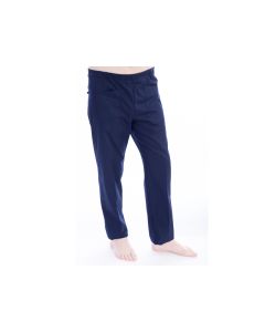 Pantaloni infermiere blu unisex cotone/poliestere taglia L Gima 