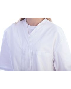 Casacca con bottoni bianca in cotone/poliestere donna taglia XL Gima