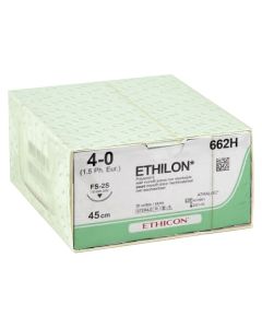 SUTURA MONOFILAMENTO ETHICON ETHILON - 4/0 ago 19 mm filo 45 cm conf. 36 pezzi