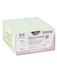 SUTURA ASSORBIBILE ETHICON VICRYL RAPID - 3/0 ago 19 mm conf. 36 pezzi