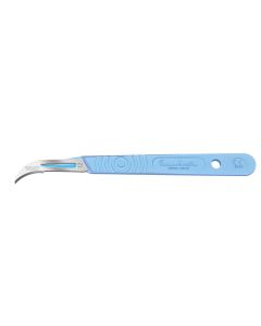 Bisturi monouso in acciaio inox sterili Swann-Morton N. 12 conf. 10 pezzi