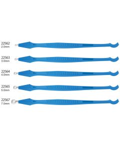 Curette dermatologiche diametro 7 mm con raschietto conf. 10 pezzi