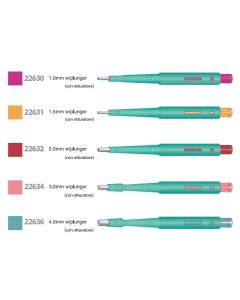 Curette biopsia Kai con otturatore diametro 1,5 mm conf. 20 pezzi