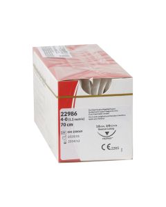 SUTURA ASSORBIBILE TRUGLYDE FAST calibro 4/0, curva 3/8, ago 16 mm - 70 cm - incolore conf. 25 pezzi