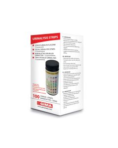 Strisce urine in flacone per test visivi 10 parametri conf. 100 pezzi