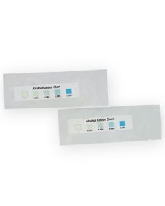 Test alcolimetrico a striscia-alcool test 25 pezzi