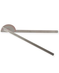 GONIOMETRO A BRACCI LUNGHI 180° - in acciaio INOX