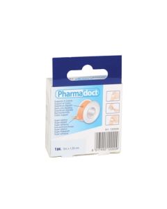 Rocchetto con cerotto medicale adesivo in tela-5mx1,25cm-Gima