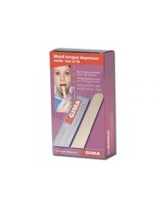 Abbassalingua sterile in legno monouso Gima conf. 2000 pezzi