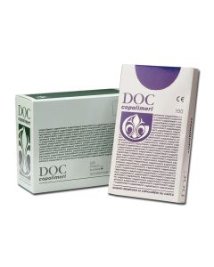 GUANTI SU CARTA NON STERILI in copolimeri misura media conf. 1000 pezzi