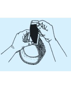 LACCIO EMOSTATICO STRIP con velcro 