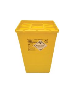 Contenitore rifiuti speciali 60 litri in plastica - tappo singolo