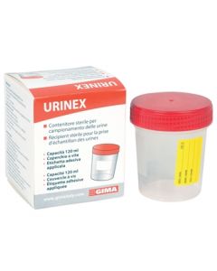 Contenitore sterile per urine scatola singola 120 ml Gima conf. 100 pezzi