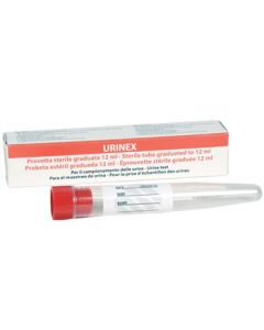 Provetta per urine monouso-Scatola singola-12ml-Gima-25990 conf. 120 pezzi