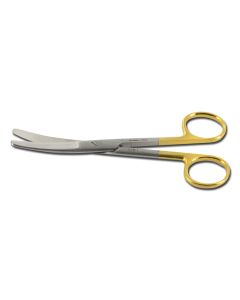 FORBICI CURVE IN TUGSTENO PUNTE SMUSSE 14,5 cm Gima