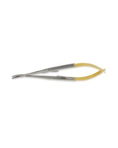 PORTA AGHI CASTROVIEJO IN TUGSTENO CURVO 14 cm punte lisce Gima