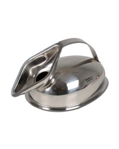 URINALE PER URINARE FEMMINILE ACCIAIO INOX 