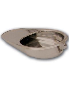 PADELLA OSPEDALIERA IN ACCIAIO INOX 418x292x85 mm