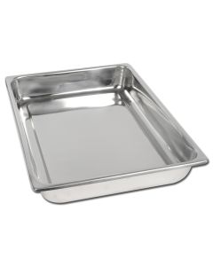 VASSOIO IN ACCIAIO INOX 440x320x64 mm