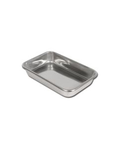 VASSOIO IN ACCIAIO INOX 264x172x47 mm