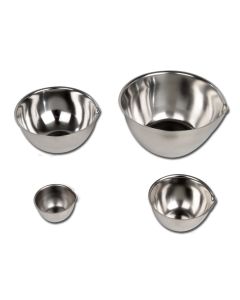 CAPSULA IN ACCIAIO INOX diametro 128 mm con beccuccio 