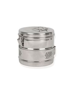 Drum cilindrico per sterilizzazione diametro 150 x h 150 mm Gima