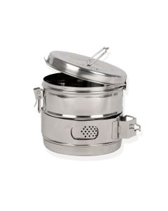 Drum cilindrico per sterilizzazione diametro 150 x h 150 mm Gima